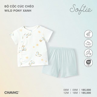 Chaang SS26.T3.3 BST Bộ cộc cúc chéo, Bộ cánh tiên cho bé
