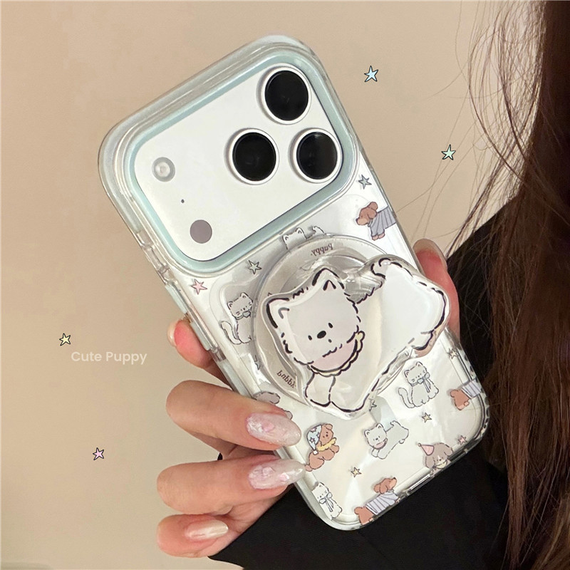 Ốp điện thoại TPU hình chó con iPhone 17 Pro max