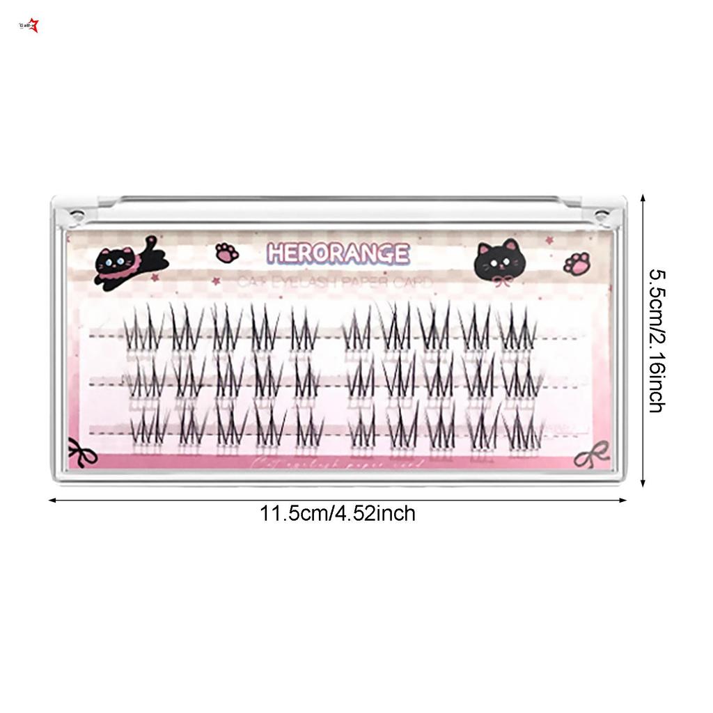 3D Wispy Fluffy DIY Lash Extension - Liền mạch dày đặc cho các bữa tiệc làm việc Du lịch