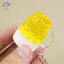 HFTOY Nhựa Bia Cốc Móc Khóa Xe Móc Khóa Móc Khóa Nam Nữ Trang Sức Mô Phỏng Thực Phẩm ~