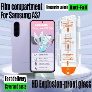 1- 2 Miếng Dán Đơn Giản HD Kính Cường Lực Bảo Vệ Màn Hình Cho Samsung Galaxy A37 A57 A17 A16 A07 A36 A56 A06 A55 A35 5G 4G Bảo Vệ Flim