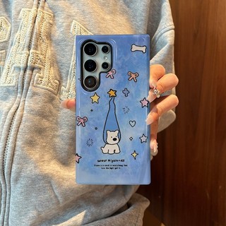 Ốp lưng chống sốc họa tiết Stars and Puppy S26Ultra có thể so sánh với Samsung S26 S23 S24 Ultra S24FE 25FE S25eDge Vỏ chống sốc S25 Plus S25ultra A55 a56 A36