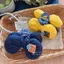 Kẹp cá mập nơ Cotton lấp đầy dễ thương