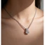 Dây chuyền xương đòn zircon thời trang, đơn giản và đa năng