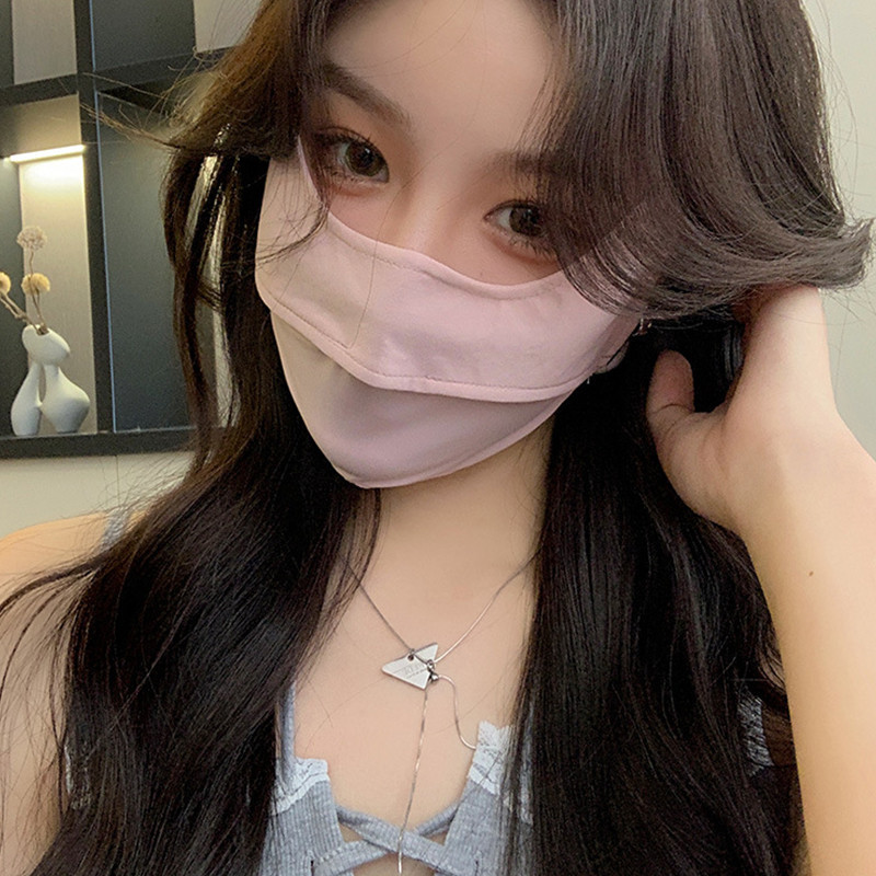 ✈️Giao Hàng 24h✈️ Mặt nạ chống nắng thoáng khí Mặt nạ bảo vệ tia cực tím có thể giặt được Màu Gradient Che mặt Đồ dùng mùa hè