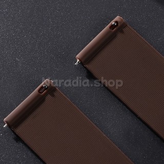 10 / 12 / 19 / 21 / 24mm dành cho dây đeo đồng hồ silicon mềm thể thao để thay thế nam nữ Dây đeo đồng hồ cao su chống thấm nước