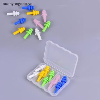 Cặp nút tai silicone dùng để ngủ và bơi, giảm tiếng ồn hiệu quả