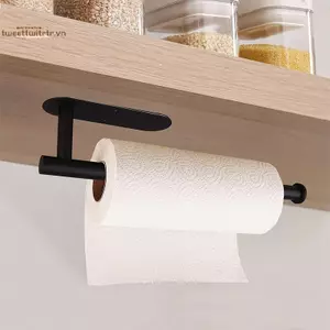 TRTR Tự Dính Tssue Giá Đỡ Đục Lỗ Cuộn Giấy Giá Đỡ Móc Nhà Bếp Bảo Quản Giá Đỡ Thép Không Gỉ Treo Tường Khăn Ra VN
