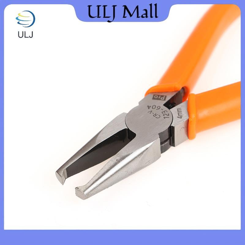 Kìm cắt nhựa ULJ 90 độ Hai viền 4 / 6 / 10mm Xả CR-V Đầu cắt dụng cụ cầm tay thợ điện cho Sprue Burrs.