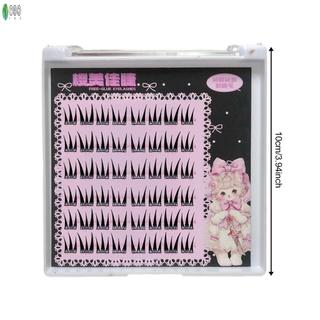 Lông mi giả hình chữ V Thiết kế chữ V Lông mi xoăn tự nhiên bằng sợi tơ để mặc và chụp ảnh hàng ngày