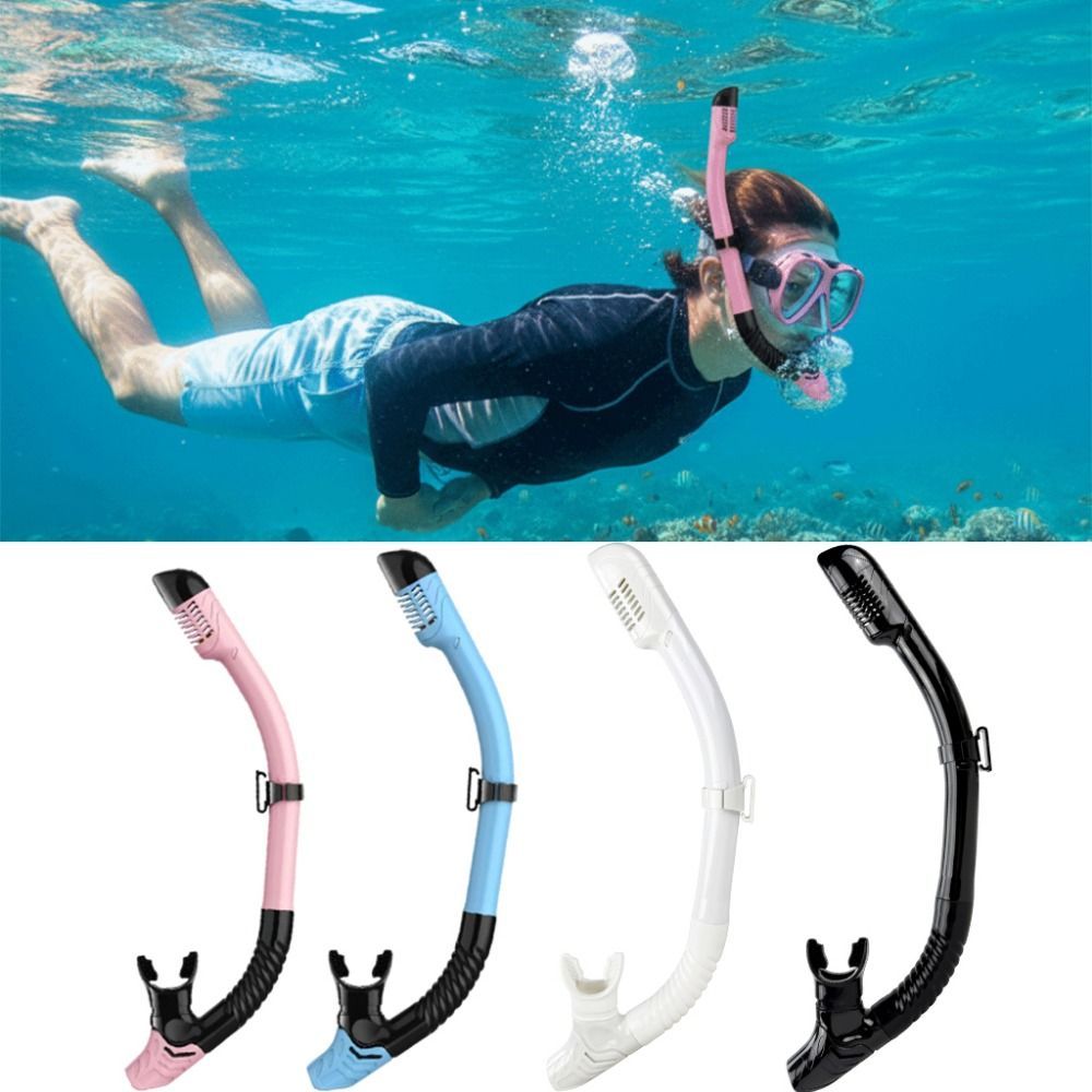 Ống Thở Lặn LACYESUK Bằng Silicon, Khô và Thoải Mái cho Freediving