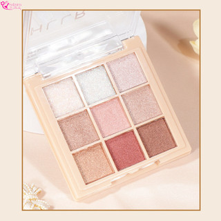 Bảng Phấn Mắt Lấp Lánh Nhiều Màu, Lâu Trôi, Không Thấm Nước, Dễ Trang Điểm, Mắt Long Lanh.