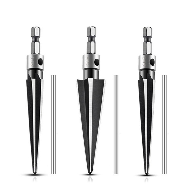 COO Metal Manual Hole Expander Reamer Hex Shank để mở rộng lỗ kim loại nhựa