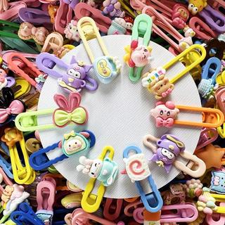 kẹp tóc trẻ em dễ thương và quyến rũ, kẹp tóc học sinh, kẹp tóc thời trang nhiều hình dạng và màu sắc,
