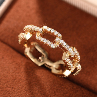 Nhẫn bạc S925 zircon đơn giản, thời trang - quà tặng hoàn hảo cho đám cưới