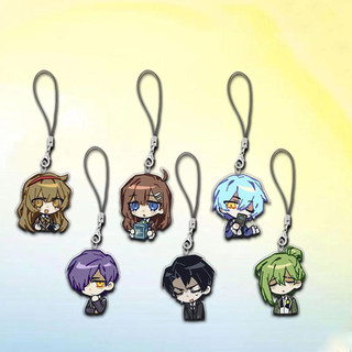Game Library Of Ruina Roland Angela HOD Michelle Cosplay Keychain Rope Phone Chain Acrylic Key Chain Bag Pendant Acces