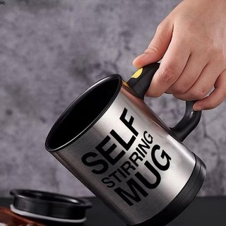 Cốc Khuấy Cà Phê Tự Động 400ml Sử Dụng  Pin AAA Chất Liệu Nhựa ABS Có Nắp Đậy Và Tay Cầm Chắc Chắn