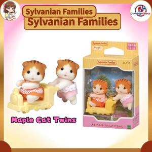 Sylvanian Families Dollhouse Doll Maple Cat Twin Ages 3 and Up Toy EPOCH