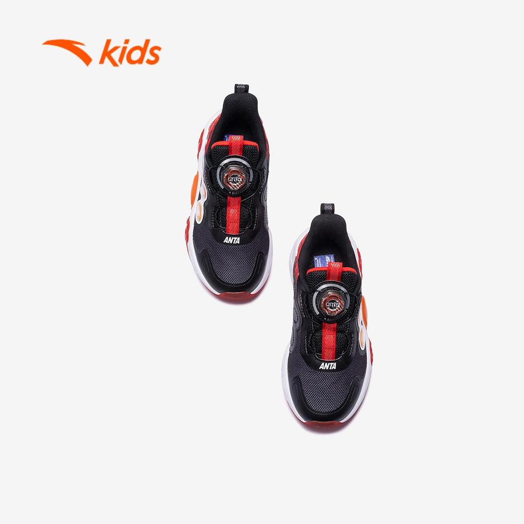 ANTA Kids Giày Thời Trang Bé Trai Đế Êm Nhẹ, Hạn Chế Trơn Trượt, Khóa Xoay Tiện Lợi 3126A9921