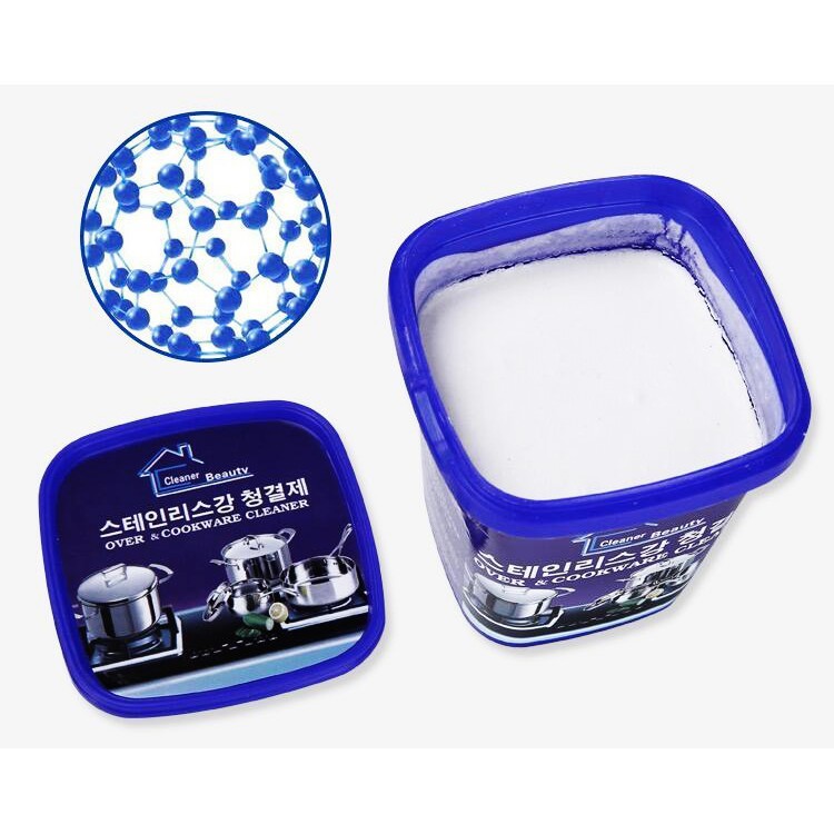 Bột tẩy Hàn Quốc, 2 hộp - Kem tẩy，Tẩy xoong nồi, chảo，2 Hộp / Trọng lượng 400g 1 Hộp，Tẩy trắng