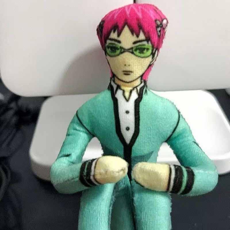 Saiki Kusuo Đồ Chơi Sang Trọng Saiki Kusuoes Búp Bê Nhồi Bông Mềm Anime Cuộc Sống Thảm Họa Của Saiki K Người Hâm Mộ Ngoại Vi Sinh Nhật Quà Tặng Giáng Sinh