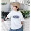 Trẻ Em Cổ Tròn, Dáng Rộng, cotton Phong Cách Áo Thun