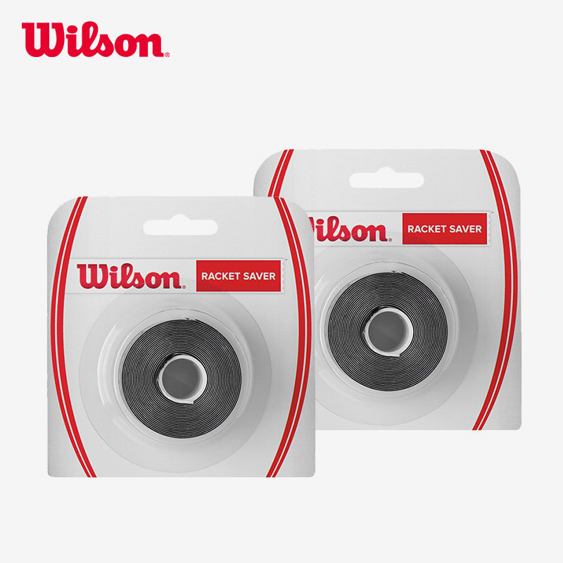 Wilson - Miếng dán bảo vệ đầu vợt tennis, chống mài mòn và sơn, thiết bị huấn luyện thể thao