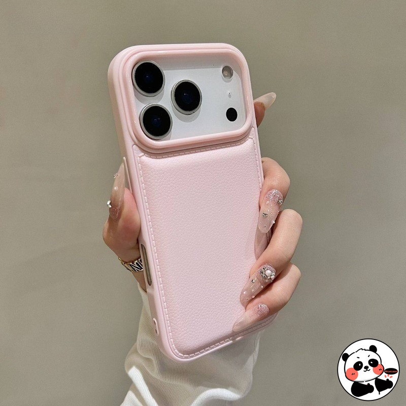 Ốp Điện Thoại Da PU Bulge Cho Vivo V70 Elite X300 X200 FE X200S S50 S30 Pro Mini X100 X100S X90S V30 V29 V27 Pro Ốp Lưng Màu Kẹo Dễ Thương Đơn Giản Lớn Lên Chống Rơi Vỏ Mềm