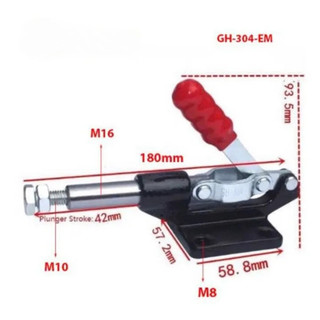 Bộ kẹp ép thẳng công nghiệp Kẹp Định Vị / Kẹp Gỗ, Kẹp Đẩy Ngang, Cố Định An Toàn, Kẹp, Kẹp Gỗ