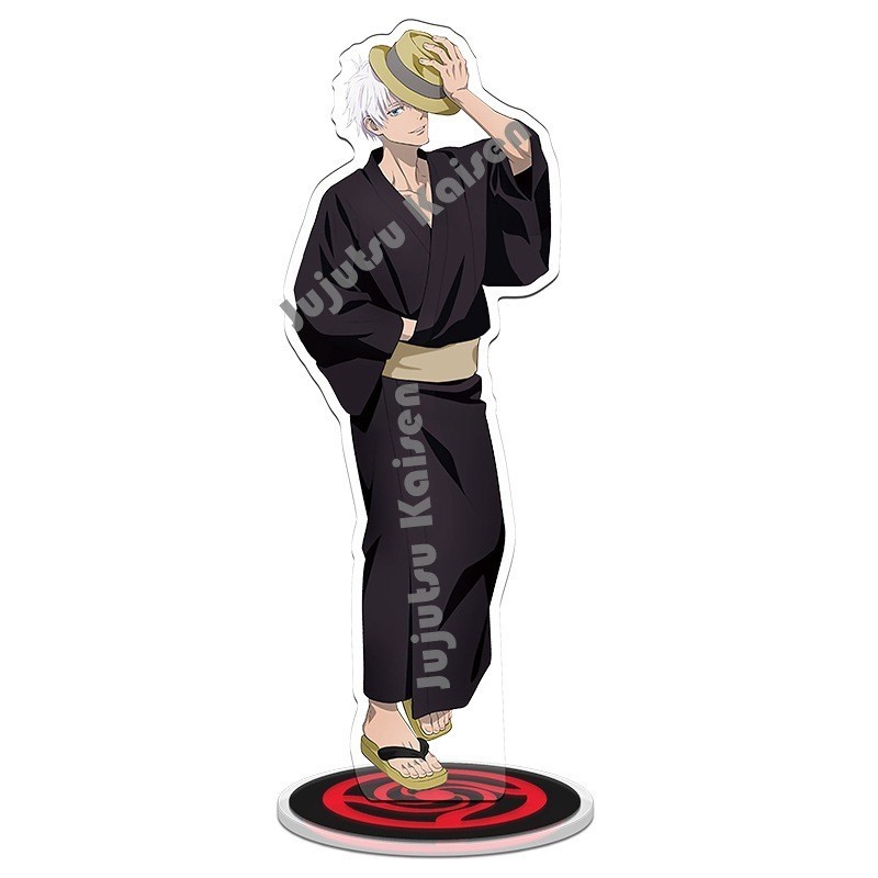 Móc Khoá, Mô Hình Standee Jujutsu Gojo Satoru Fushiguro Megumi Trang Trí Bàn Học, Làm Việc