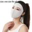 Mặt chống nắng YRBWD, Mặt toàn mặt nữ liền mạch có thể điều chỉnh, Chống tia cực tím AB Side Mặt chống nắng mùa hè