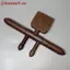 ZK Wenge Wood Guasha Rolling Stick Massage Bộ Xẻng + Cạp VN