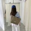 Nhật Bản Tride Cùng Phong Cách Túi Tote Flat Thường Ngày Dung Tích Lớn Đi Lại Phù Hợp Với Nhẹ Nách Đặt Hàng Vai Nam Nữ