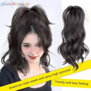Khung ảnh thác nước 35cm với tóc giả tự nhiên, dễ dàng tạo kiểu - Việt Nam