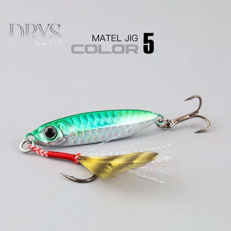 (TFT)Micro Metal Jig Cast 7g-30g, Phù Hợp Câu Cá Nước Mặn và Jigging
