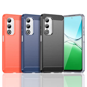 Ốp lưng OPPO A5 5G Vỏ nhựa TPU mềm bằng sợi Carbon cho Ốp điện thoại OPPO A5 4G