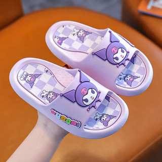 Dép Sanrio cho bé – Dép Hello Kitty Kuromi Cinnamoroll chống trượt, dép hoạt hình mùa hè cho bé