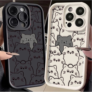 Ốp Lưng Điện Thoại Honor 400Lite 90 200 400 Pro MAGIC 6 7 8 PRO X7D Dễ Thương Vì vậy Cặp Đôi Mèo Chống Sốc Hoạt Hình Bumber Silicone Cover