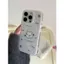 Wave Dot Kitten Spectre cho 16 trường hợp iPhone 17Air Double Layer 14 13 11Pro
