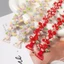 Dây đeo áo ngực hoa KANGN, Dây đeo vai có thể tháo rời có thể điều chỉnh, Dây đeo vai hoa đàn hồi chống trượt Váy dự tiệc cưới