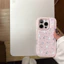 Hoa vỡ cung thỏ cho iPhone 17promax 16 trường hợp điện thoại 15 trống bao quy đầu 14