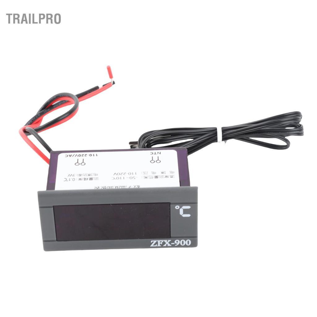 TrailPro Máy đo nhiệt độ nhúng TrailPro FTVOGUE ZFX-900 và dải đo rộng cho tủ lạnh Tủ lạnh 220VBếp & Phòng ăn