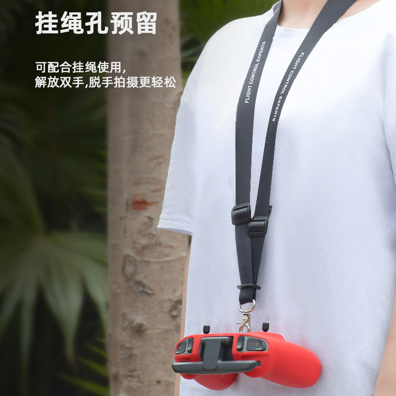 BRDRC Thích Hợp Cho DJI AVATA 2 / FPV Điều Khiển Từ Xa Silicon Bao Qua Tay Cầm Máy Vỏ Bảo Vệ Dây Phụ Kiện