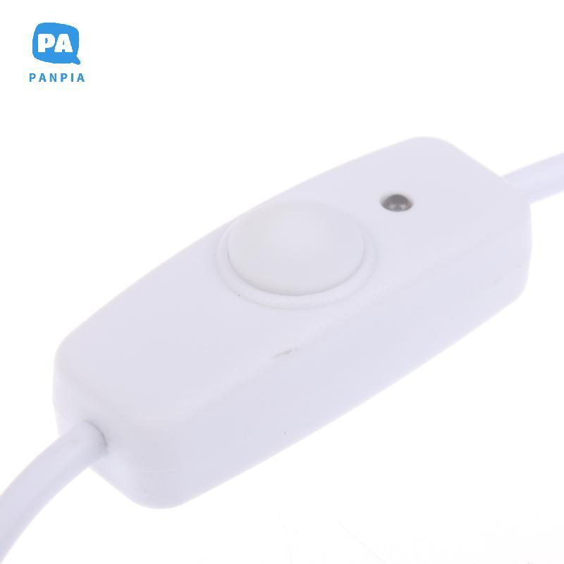 [NBI] 1 / 3 Dây cấp nguồn USB-C sang Type C 5V2A Cáp nối dài USB C ngắn có công tắc bật tắt cho quạt USB Dải đèn LED để bàn VN