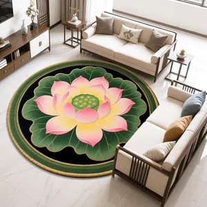 Thảm trải sàn bùn Lotus Diatom thấm nước chống trượt Thảm chân khô nhanh Phòng khách Thảm lông cừu pha lê Lối vào Thảm cửa