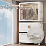 Tủ Quần Áo Trẻ Em 55cm, Tủ Nhựa Đa Năng Không Lắp Ráp - Đựng Đồ Cho Bé Sơ Sinh, Tủ Nhỏ Gọn Gia Đình, Hộp Lưu Trữ Quần Áo — ảnh 8