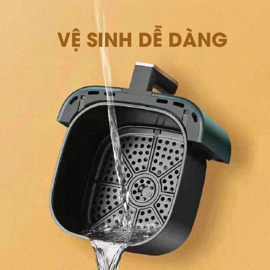 Nồi chiên không dầu CAMEL 4L，ẩm thực không dầu,Đa năng, chiên gà, chiên khoai tây