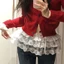 Ren Trắng Mông Bao Váy Ngắn Underskirt Mùa Xuân Lớp Thường Ngày Tất Cả Trận Đấu