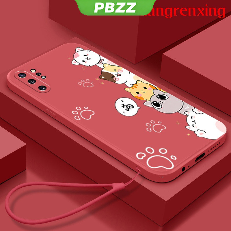 Ốp Điện Thoại Silicone Mềm Chống Sốc In Hình Mèo Hoạt Hình Cho samsung note 10 plus samsung note 10 YTDZMM02