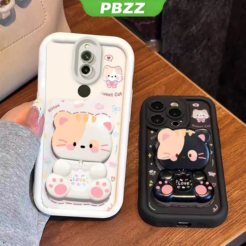 Ốp Lưng Cho redmi 8a xiaomi redmi 8 redmi 8a pro Vỏ Điện Thoại Softcase Silicon Chống Sốc Thiết Kế Mới Thẩm Mỹ Mèo Hoạt Hình Có Giá Đỡ Cho Gương JTMMZJ01